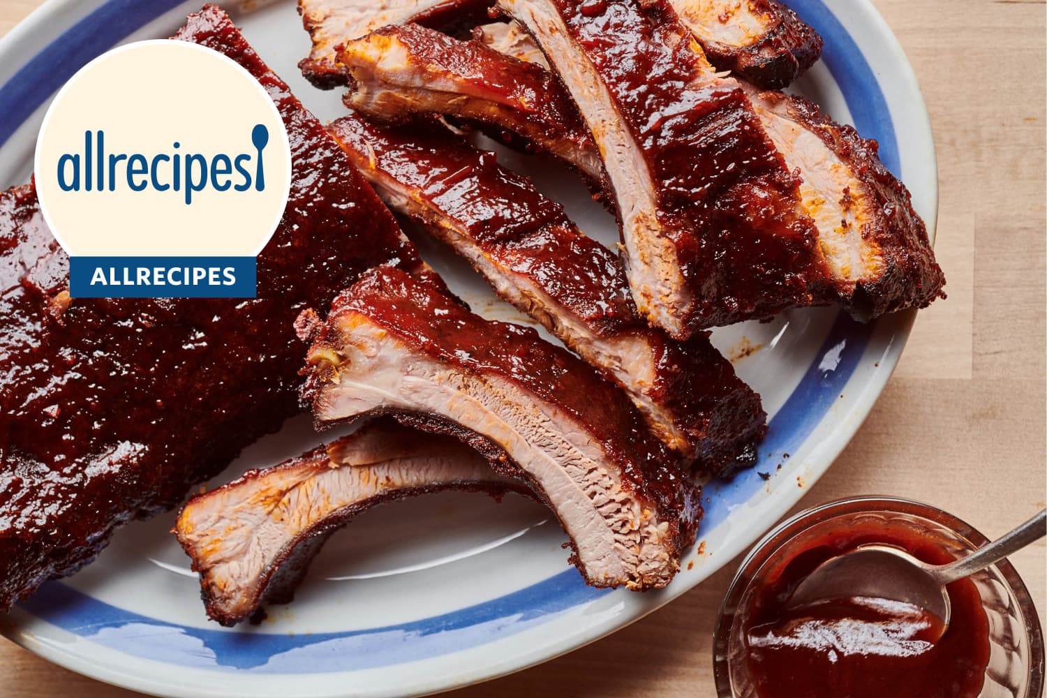AllRecipes' Baked BBQ Baby Back Ribs