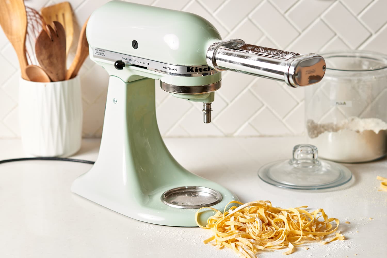 the bay kitchenaid pasta attachment