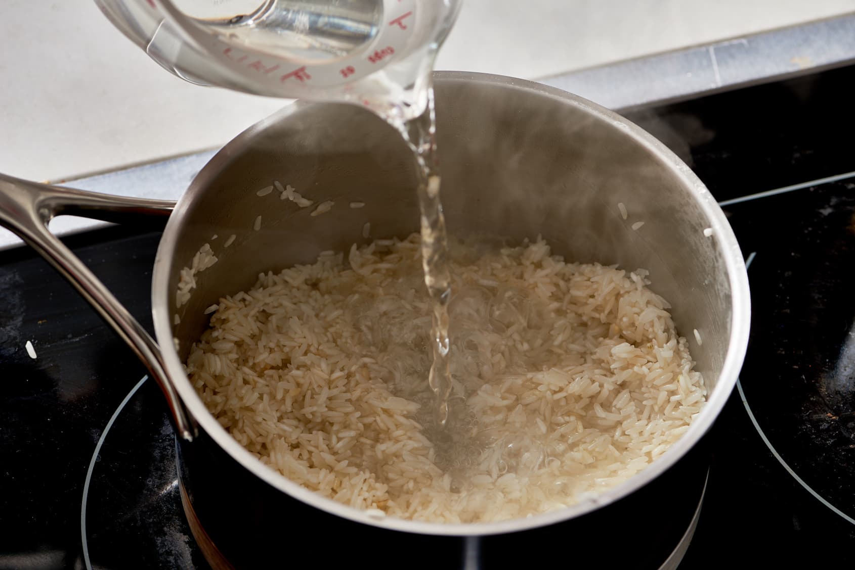 Simmering Rice