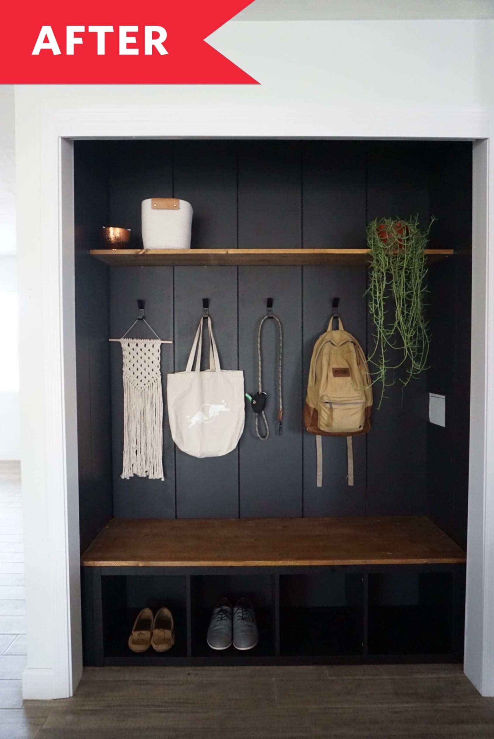 Ikea sales kallax mudroom