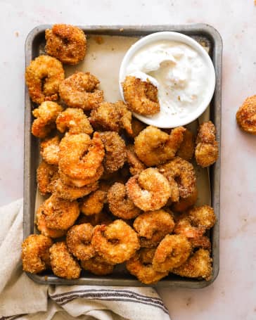 Fonio Fried Shrimp Recipe