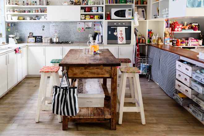 Save 61% on This Rolling Kitchen Island That's So Sturdy and Spacious