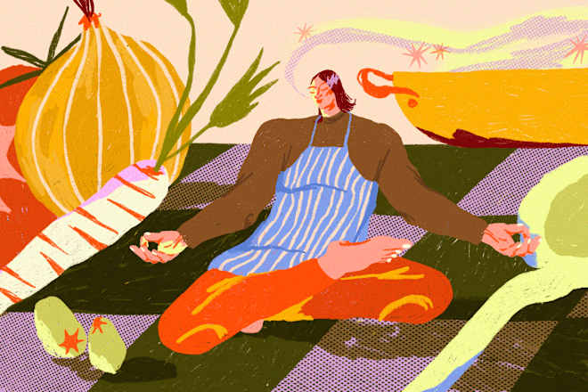 Meditation Didn’t Help My Anxiety — But Cooking Did