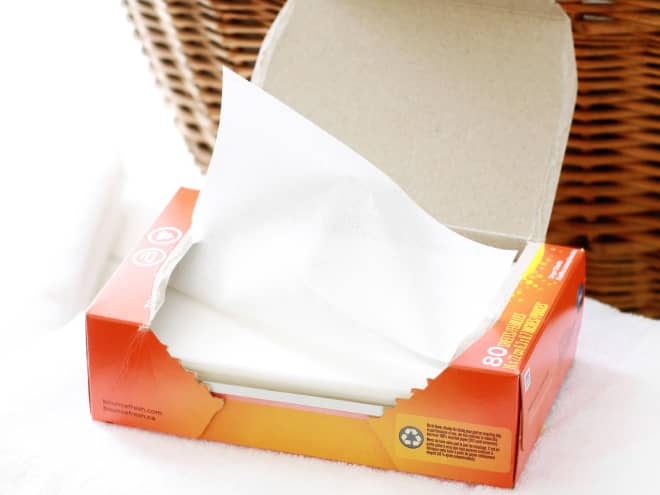 I Used a Dryer Sheet to Clean My Hard Water Stains, and I Can Hardly Believe My Eyes
