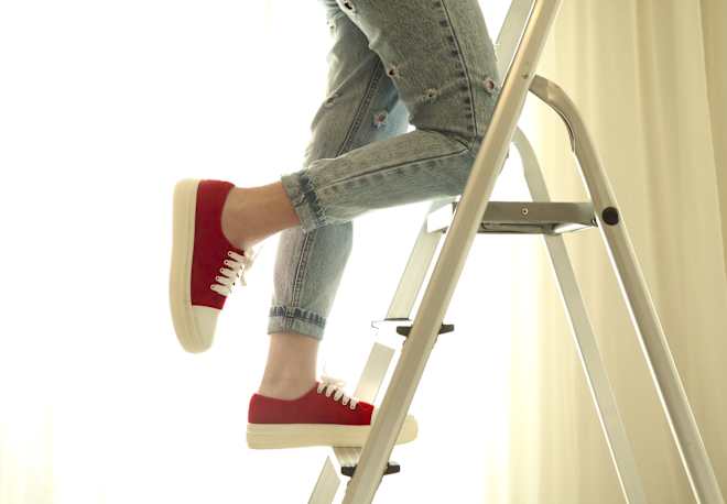 You'll Use This Handy Step Ladder for "Almost Everything" (and It's on Sale!)