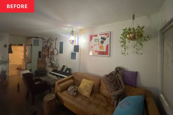 B&A: A Group of Friends Turn a Wall Into a "Monet Meets Pollock" Work of Art