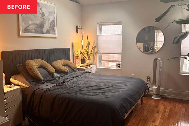 I’ve Never Seen a Headboard Like the One in This Stunning Bedroom Makeover