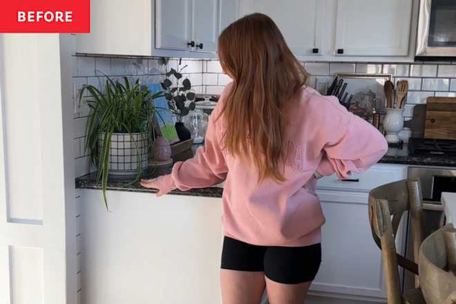 This Kitchen Cabinet Transformation Squeezes Storage into 24 Inches of Space