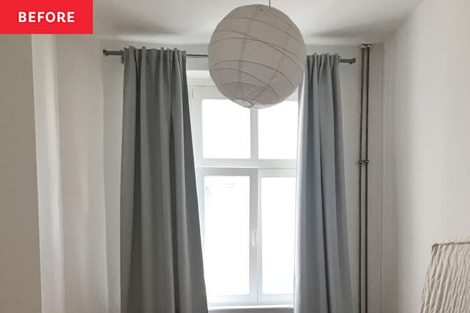 This DIY-Filled, Dramatic Bedroom Makeover Cost Less Than $500