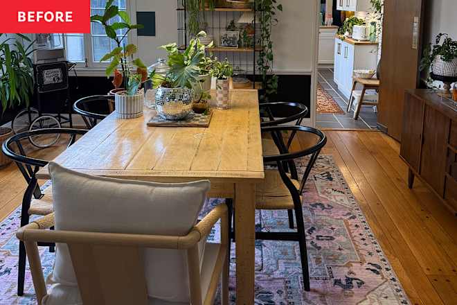 This $2,500 Dining Room Makeover Made the Whole Space Feel Bigger