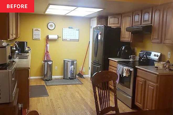 Dated Features Dominated This Kitchen Until a Makeover Brightened It Up