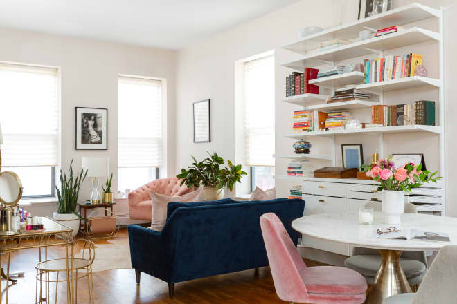 This Life Coach S Small And Serene Nyc Apartment Boasts Modern