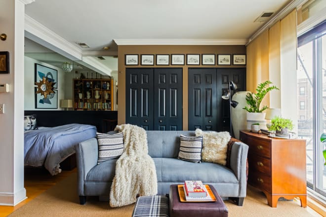 Pottery Barn Has the Smartest 3-in-1 Storage Solution for Tiny Living Rooms