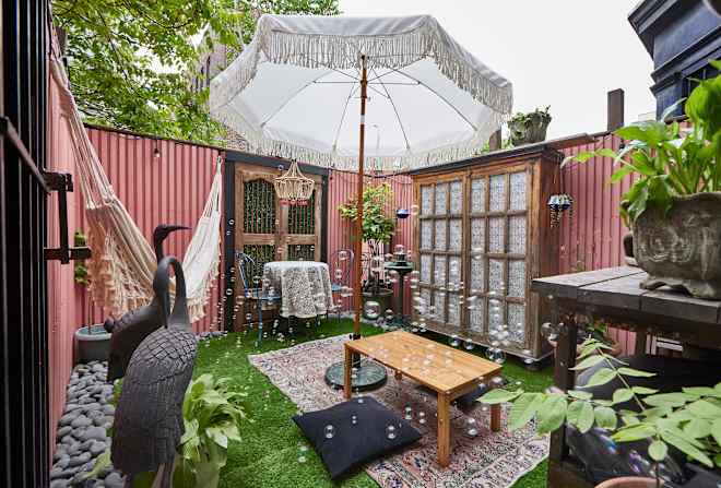 Wayfair Is Selling the Most “Beautiful, Multifunctional” Table for Small Patios