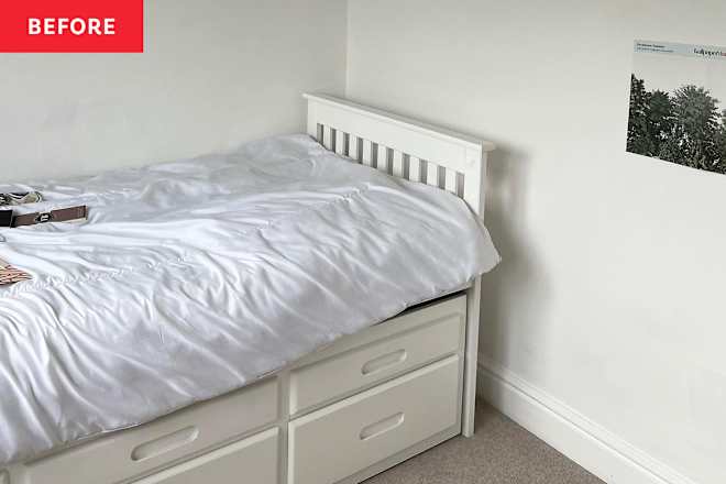 This Bold Bedroom Makeover Has the Most Vibrant Wallpaper I’ve Ever Seen