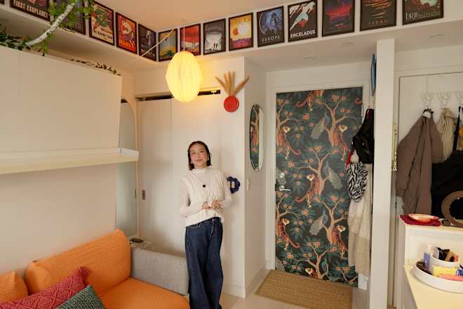 6 Smart Storage Hacks Make a 300-Square-Foot Studio Feel Twice as Big