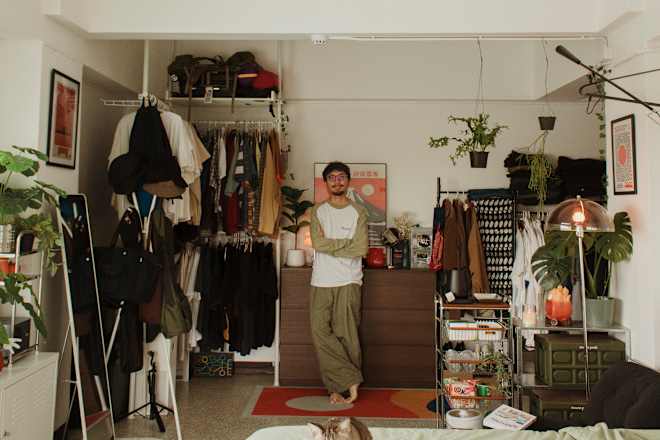 There's No Kitchen or Closet, but This Bangkok Studio’s a Cozy Home