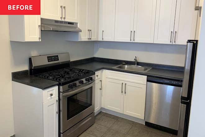 Before & After: A “Cold, Stark” Kitchen Transforms into a “French Countryside” Haven (for Cheap!)