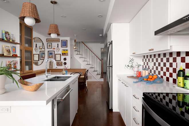 This Renovated 1914 House Sports Gorgeous Built-Ins and a Secret Cubby