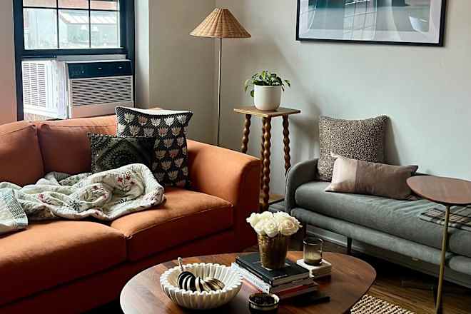 A Small NYC Studio Feels Like a Cozy, Colorful Oasis with Global Flair