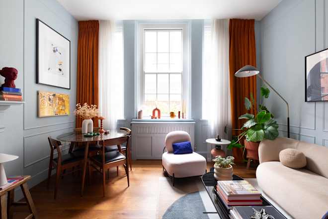 This Gorgeous, Luxe London Apartment Was Once an 116-Year-Old Town Hall