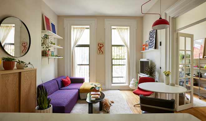 This 1930s Brooklyn Apartment Has a Jealousy-Inducing Backyard
