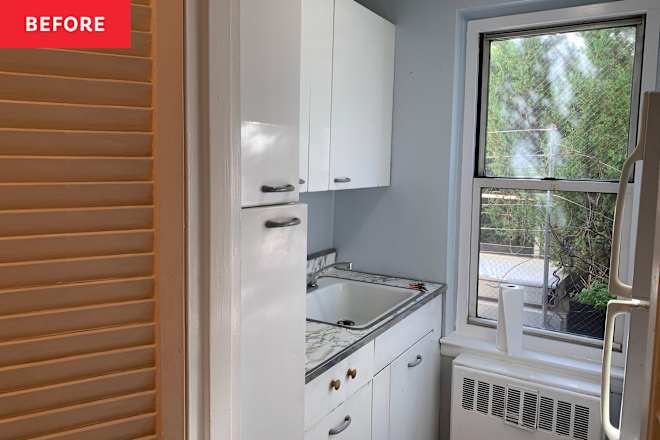 This Tiny Manhattan Kitchen from the 1960s Felt “Abysmal” Until Its Space-Savvy Makeover