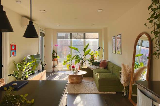 Japandi Style (and Lots of Plants!) Made a “Typical New Build” Come to Life