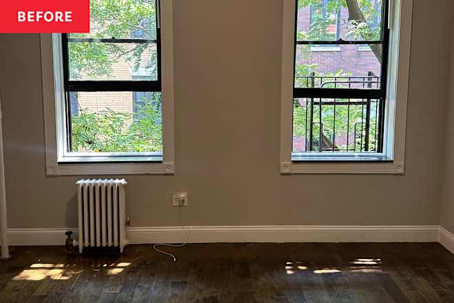 This Small NYC Bedroom Gets the Coziest Coastal Makeover
