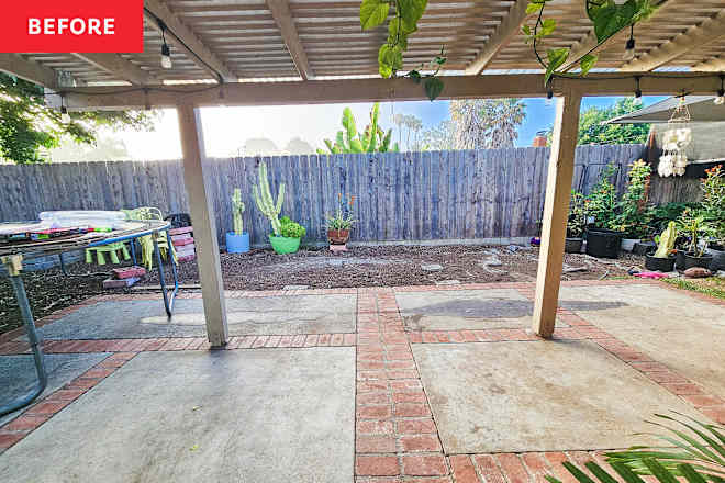 This Dull Backyard Becomes a Cozy, Colorful “Botanical Oasis” in 2 Weeks