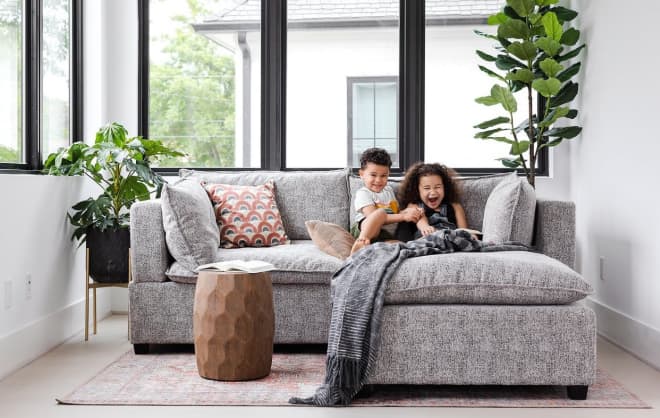 Albany Park Kova Sofa 84 with Ottoman