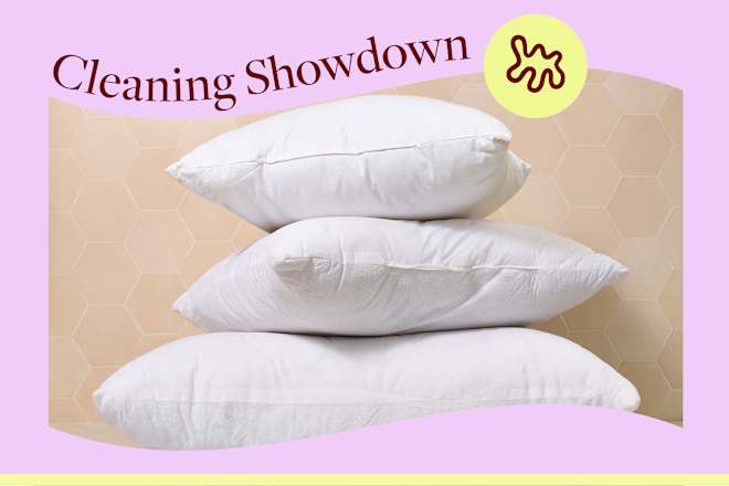 I Tried 3 Ways to Wash Pillows, and the Winner Was Transformative
