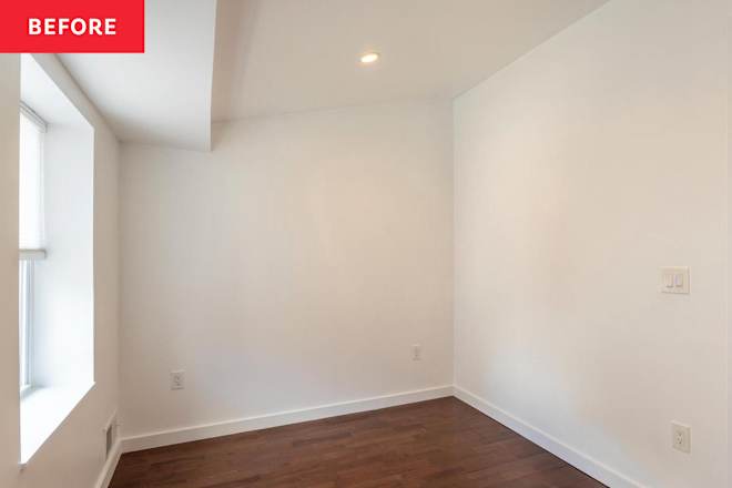 See How a Stager Made a Bare Bedroom Look "Brighter and Larger"