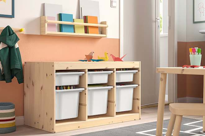 This Inexpensive Etsy Find Adds Instant Style to IKEA Bins