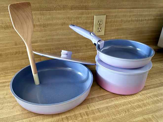 This Stackable Cookware Set Has a Feature That Makes It Easy to Store