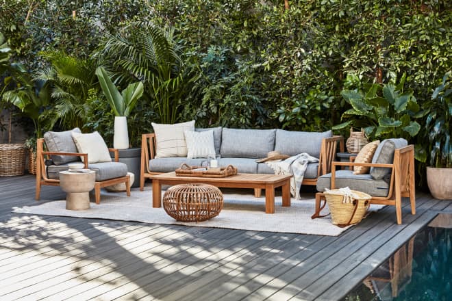 The Brand Behind the Outdoor Furniture Collection That Sold Out in 48 Hours Is Offering 15% Off Their Stylish Seating