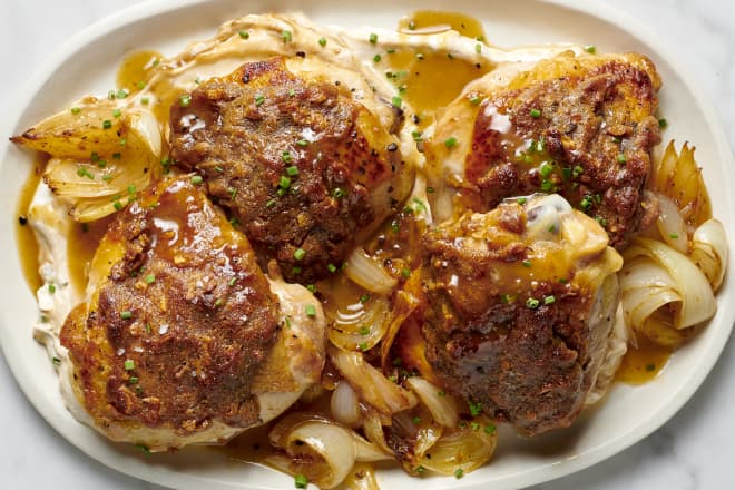 The Forgotten Pantry Ingredient That Makes Chicken Thighs 100x Better