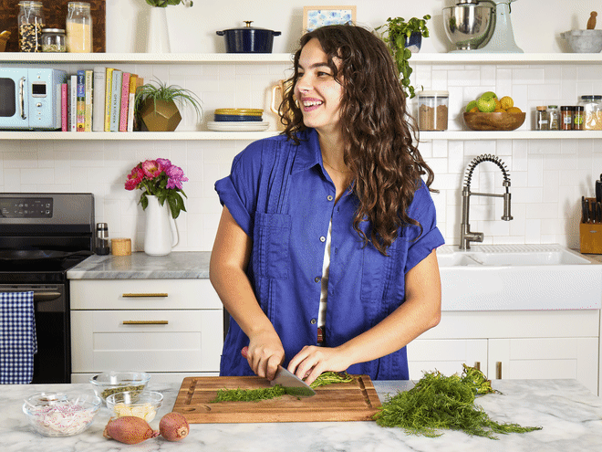 Food Influencer Carolina Gelen Learned How to Speak English from Watching Cooking Shows — Now She Has Millions of Followers [Exclusive]
