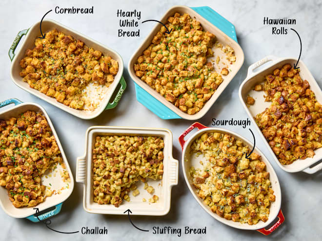 We Couldn't Pick Just One Best Bread for Stuffing (We Tried 6)
