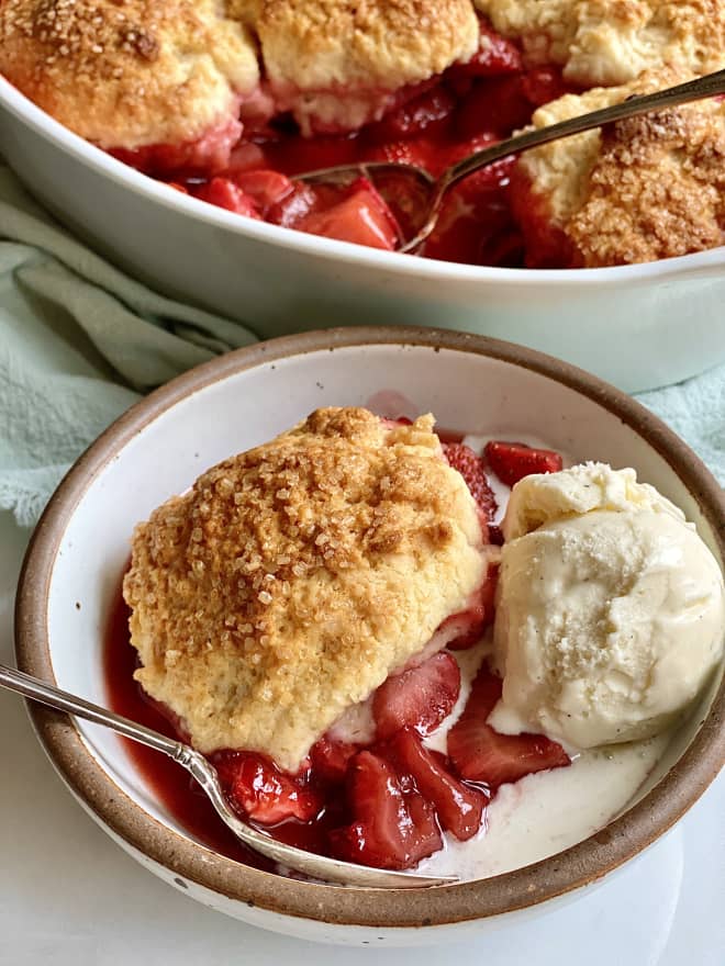 Strawberry Cobbler Is the Sweetest Way to Welcome Summer
