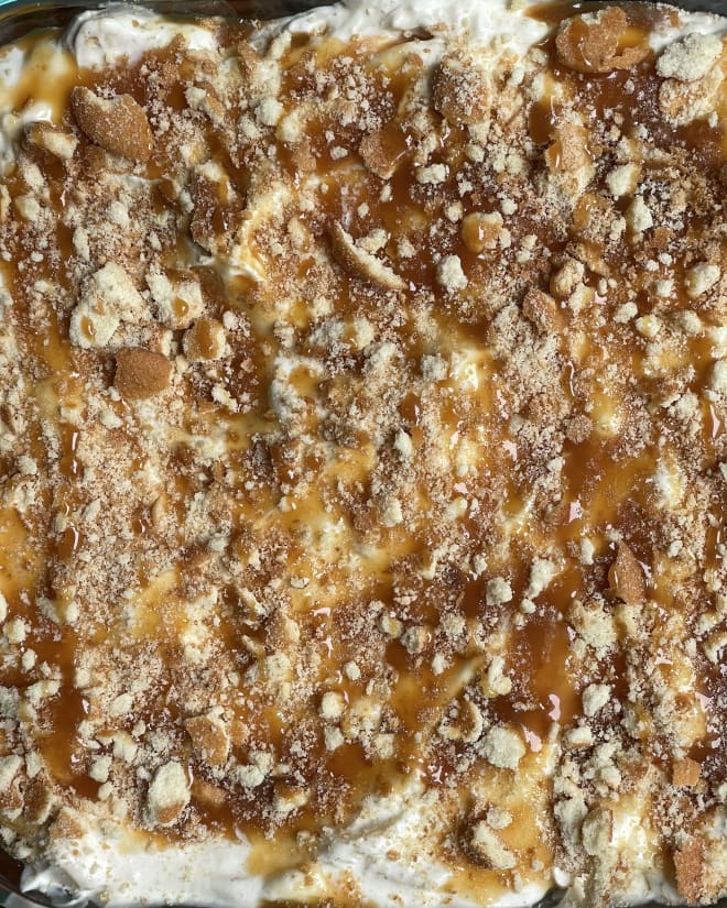 I Tried the Banana Pudding Cheesecake Ice Cream Recipe Everyone Is