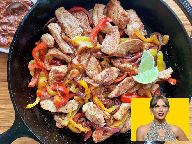 I Tried Taylor Swift’s Most Beloved Chicken Fajitas