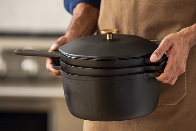 I Was Never a Cast Iron Fan — Until I Tried This Affordable (and Stackable!) Set