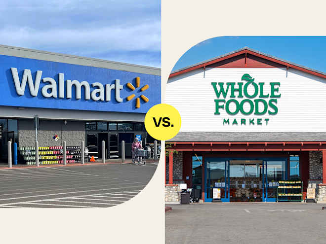 We Compared Prices for a Dozen Items at Walmart Versus Whole Foods — And Did Not Expect These Results