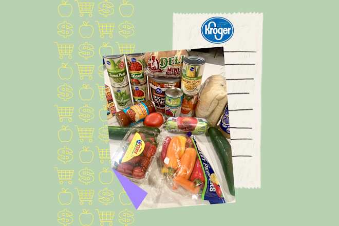 I’m a Project Manager, and My Partner Is a Musician — We Spent $66 at (Mostly) Kroger on a Week’s Worth of Groceries and Came in $34 Under Budget