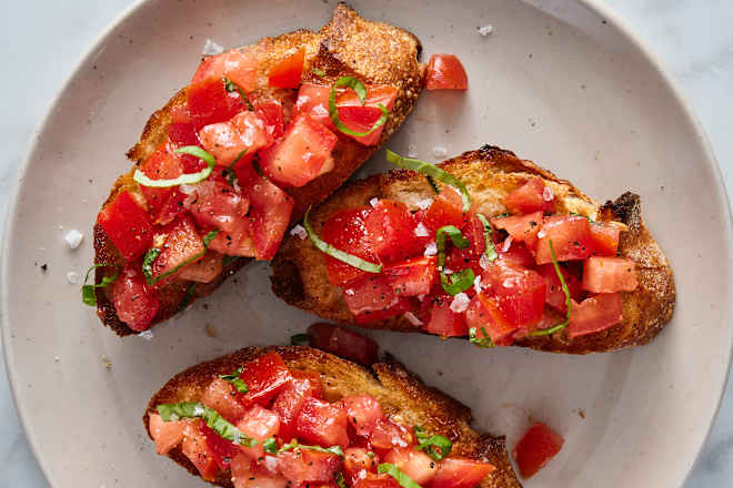 This Bruschetta Hack Is the Cutest Party Trick I've Ever Seen