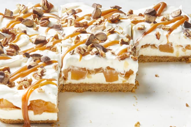 The No-Bake "Caramel Apple Delight" I'll Be Making All Fall