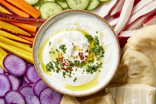 My 5-Ingredient Whipped Feta Dip Is the Star of Every Party