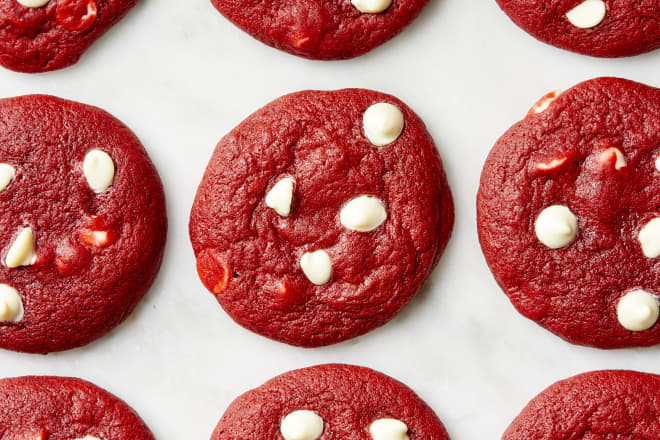 These Impossibly Soft‚ Fudgy Red Velvet Cookies Are All We Want for Christmas