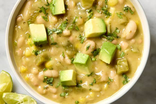 My White Bean Chili Is Irresistibly Creamy — Without a Drop of Cream